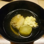 GENSUI - 甘鯛のうろこ焼 生湯葉 秋茄子含め煮