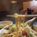 チャンポン龍 - 麺が少しカール♬