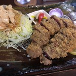 中華食堂 くろ - 牛カツ