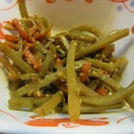 酒蔵 力 - お通しはきんぴらごぼう