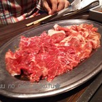 焼肉 大鵬 - 上カルビとラム