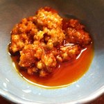 おかじ - おまけの辛肉味噌　終盤で使うとアクセントに
