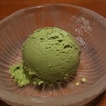 新宿さぼてん - 抹茶アイス