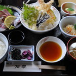 割烹石本 - 料理写真:天刺定食