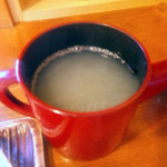 いし豆 - 蕎麦湯は白濁サラっと系