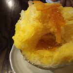 慈げん - みかんにオレンジピールの中身