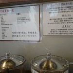 中華そば三太 - 能書き