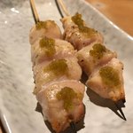 Fukuoka Hakata Yakitori Ganso Negikimoya - ささみの柚子胡椒