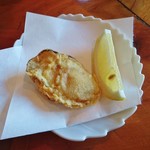 天ぷらいちかわ - 激旨の牡蠣の天ぷら