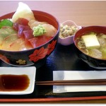 どんぶり亭 まつもと - 三品盛りづけ丼　1000円