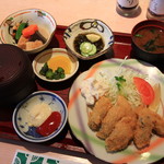 福助 - かきフライ定食