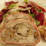 レストラン　ボスコ - （２日目前菜）やんばる鶏のパテ・ド・カンパーニュ　サラダ仕立て