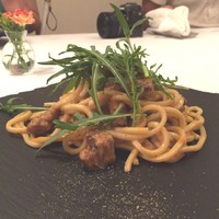 ラ ヴィオレッタ - 飛騨牛カルビのラグー ゴルゴンゾーラ風味