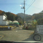 手打そば まちだ - 店までの道