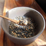 手打そば まちだ - 手作り七味？