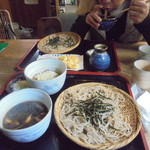 手打そば まちだ - かもざる1000円