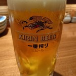 柳町 一刻堂 - 生ビール