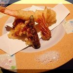 粋や 旬月 - 天ぷら
