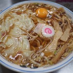 中華そば みたか - ワンタンメン（竹の子、生卵）