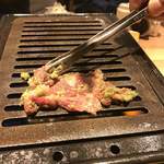 焼肉 うしみつ一門 - たん下のわさび焼き