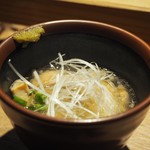 焼肉 うしみつ一門 - トロトロ塩モツ煮込み