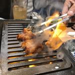 焼肉 うしみつ一門 - シマチョウの味噌ダレ和え