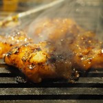 焼肉 うしみつ一門 - シマチョウの味噌ダレ和え