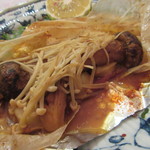 【松茸のパピヨット】