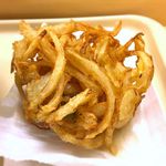 つるまる饂飩 - 野菜のかき揚げ￥160　2017.9.27