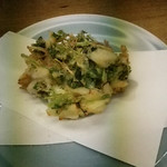 天ぷら 中山 - かき揚げ