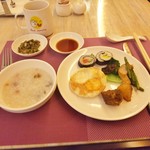 合肥皇冠仮日酒店 - 朝食バイキング。