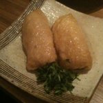 うどん山長 - 柚子いなりの香り！