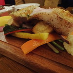 フォセッタ - 香り豚ニンニクパン粉焼きマスタード風味