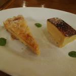 フォセッタ - ・愛媛県産無農薬レモンとアーモンドタルト ・カタラーナ