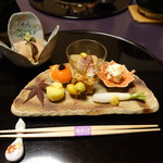 遊季の里 - 2017.11 先付と前菜