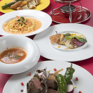 Enjoy Italian Cuisine food! From 3,300 yen