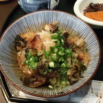 ひつまぶし 稲生 - 上ひつまぶし」３杯目(だし茶漬）