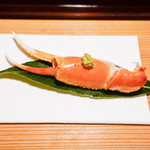 松川 - カニ爪刺し