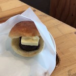 glin coffee - あんバターのコッペパン