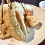 串揚 やまと - 串あげ定食（900円）
