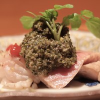 しゅん逢 紗々木 - タン、海老芋、胡麻生麩