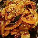 Okonomiyaki Teppan Yaki Rokusan - 六三　みそ野菜いため（550円）