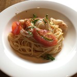 キミドリ - 赤エビとトマトの冷静フェデリーニ