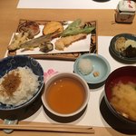 石和川 - 天ぷら定食 1500円