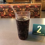 Round Table Pizza - セルフのダイエットペプシ♪