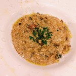 Pancetta and porcini mushroom risotto