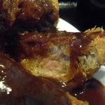 とんかつ荘 フジマル - 肉色はピンク！