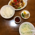 海鮮広東料理　中華料理　昌園 - 酢豚定食