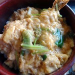 そば 花しん - ミニ天とじ丼