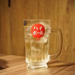 炭火焼肉・にくなべ屋 神戸びいどろ - ハイボール